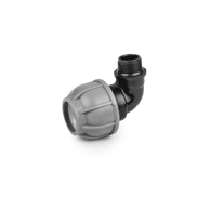 BRADAS Koljeno za PE cijev 32 mm 90° s vanjskim navojem 5/4"